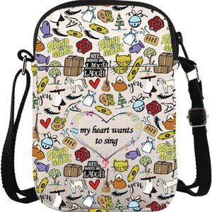 My Heart Wants To Sing Canvas Gift Bag - Elegant Waterproof Travel Companion